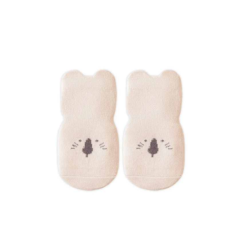 Baby Sokken Meisjes Jongens Print Dikke Badstof Kleding Pasgeboren Accessoires Kinderen Peuters Slipper Cadeau Kleding Baby Spullen