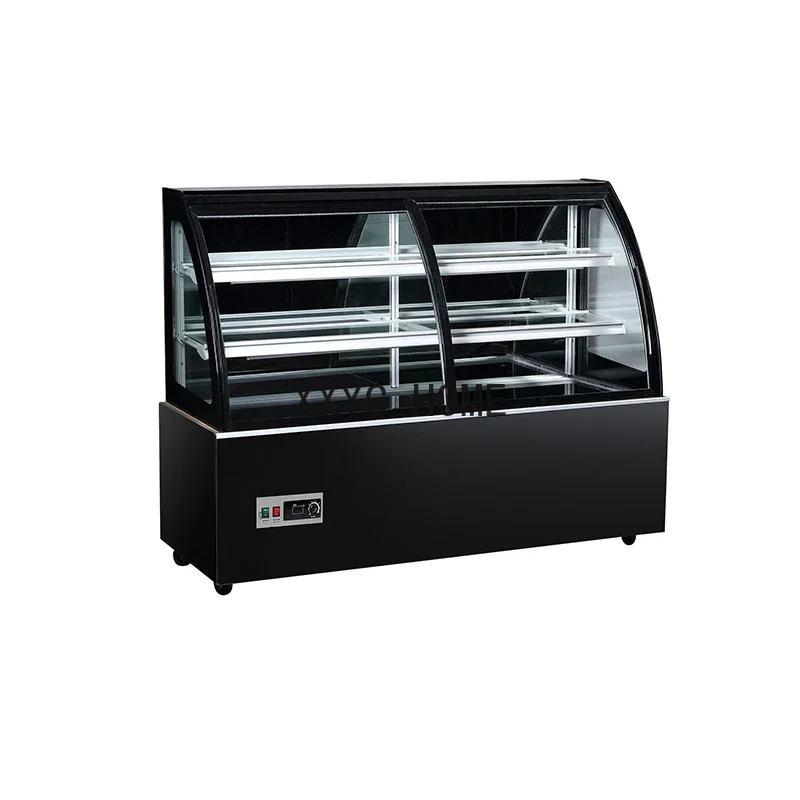 Cake Display Cabinet Commercial Table Bread Fruit Dessert Cold Storage Case Fresh Keeping Refrigerated Showcase