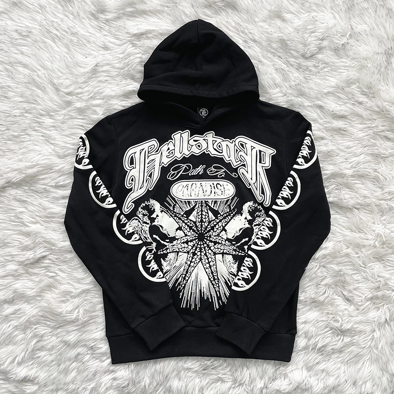 Hellstar Studios Hoodie Pants Casual Sportswear Sweatshirt with Hood Autumn Collection Men's Fashion 2023 Summer  view 2