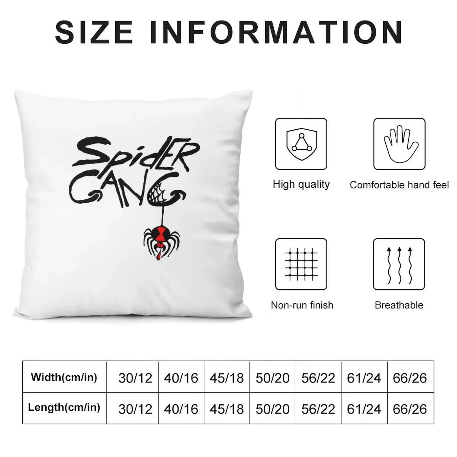 Lil Darkie Merch Lil Darkie Spider Gang Throw Pillow Marble Cushion Cover christmas supplies Plaid Sofa Couch Cushions pillow