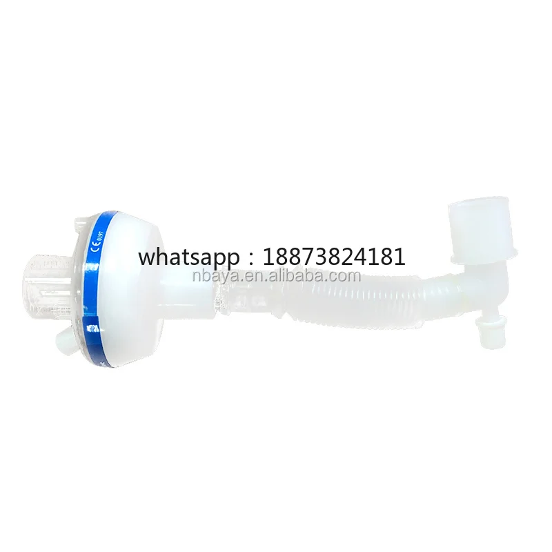 Disposable Heat and Moisture Exchanger Hme Filter With Catheter Mount fast shipping