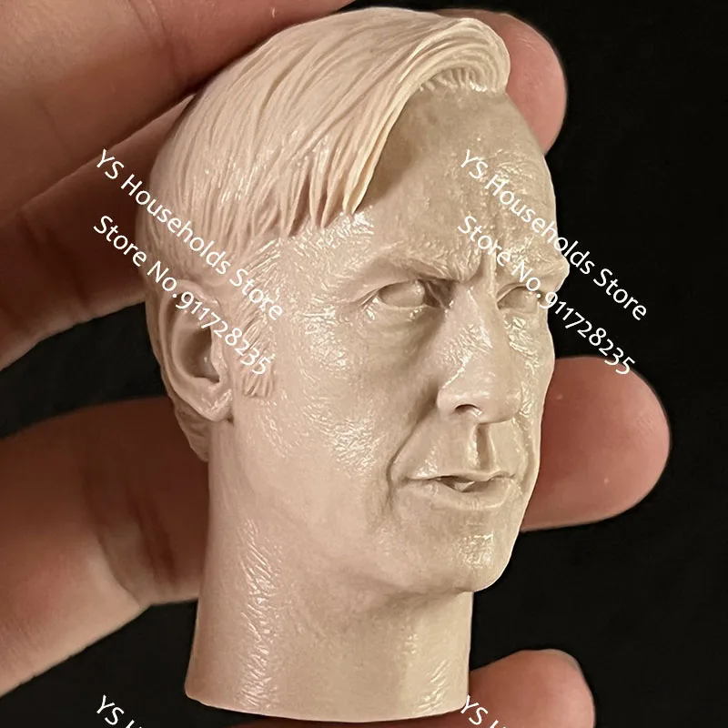 Unpaint 1/6 Old White Chemistry Teacher Lawyer Cop Mike Hidden Boss Breaking Bad Male Action Figure White Model Fit 12
