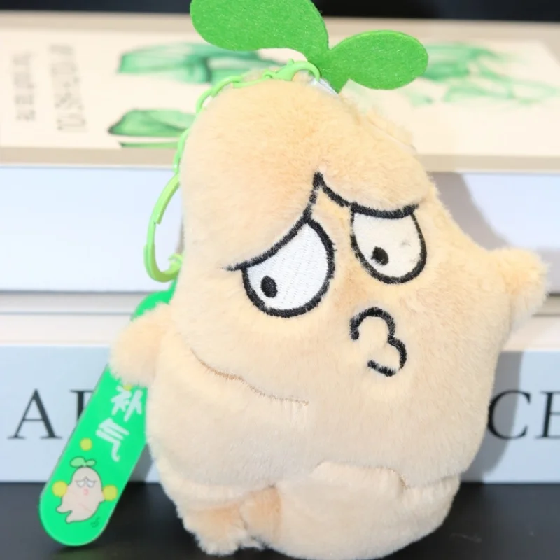 

Ginseng Doll Bag Soft Material Action Figures Keyring Wallet Cinnamoroll Backpack Squishy Keychain Acorn Keychain Jhope Chiikawa