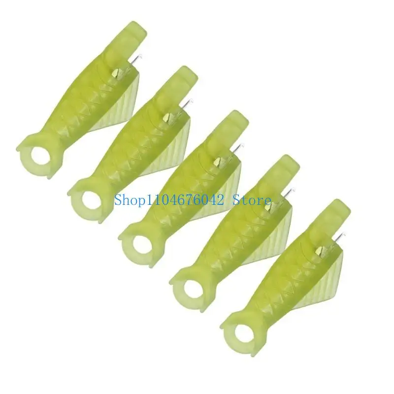 5asd 5Pcs Fish Mouth Design Sewing Threader Tools Enhances Automatic Needle Insertion
