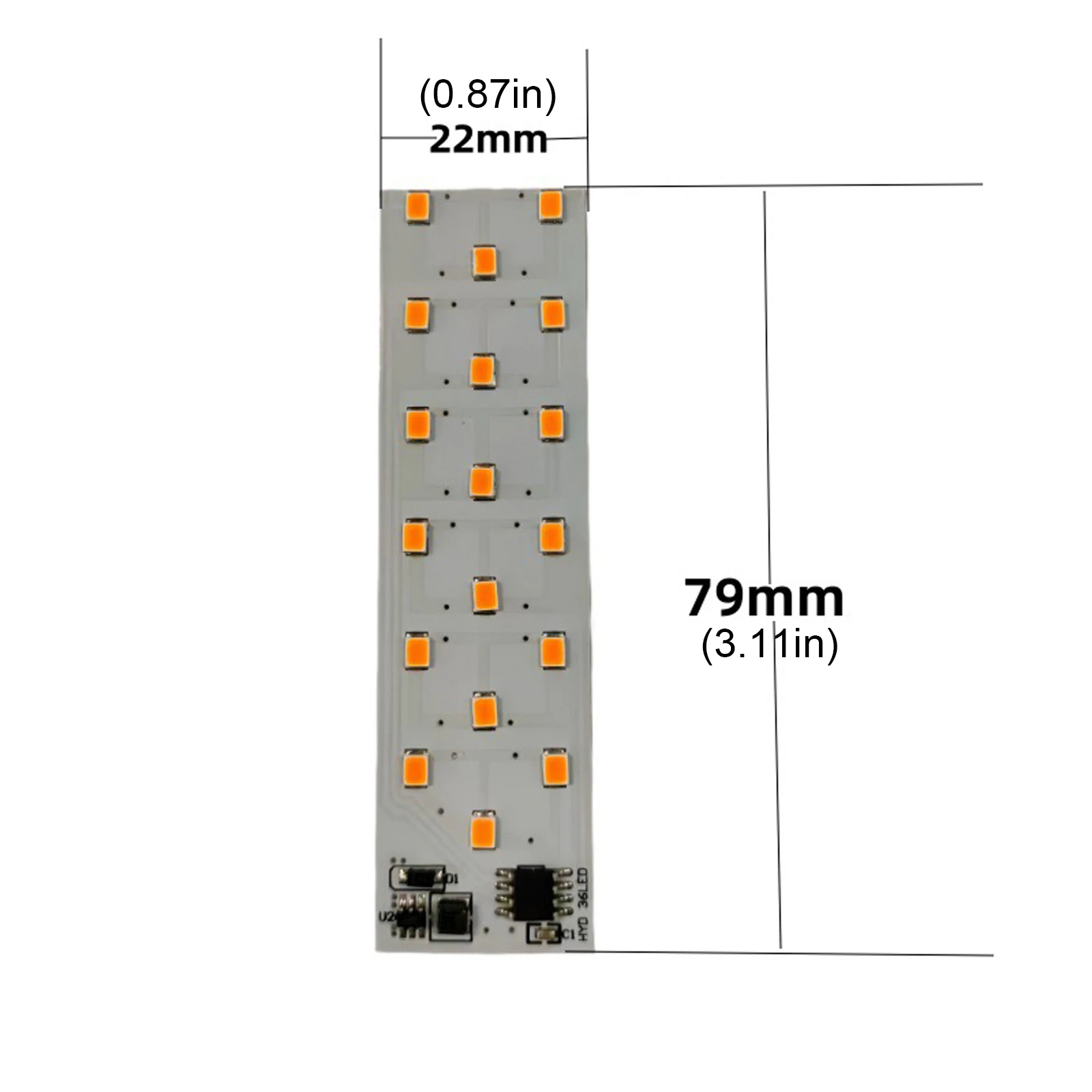 1.2V ソーラーフレームライト回路基板、36 LED ランプコントローラーボード PC ライトコントローラードライブボード DIY 照明用