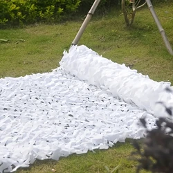 Outdoor camouflage net for hunting camping awning tent awning car camouflage net hidden shade woodland white desert camouflage