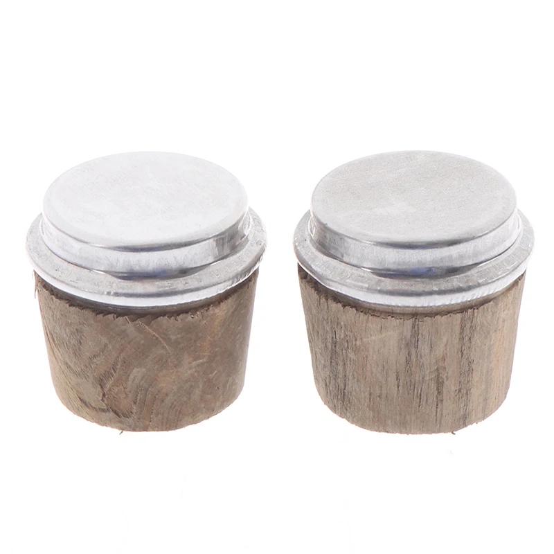 2PC 40mm Bottom Diameter Wood Thermos Bottle Cork Plug Lid Stopper Kettle Parts