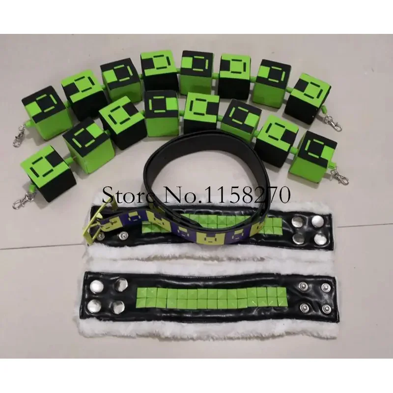 Dramatical Murder DMMD Noiz boxes belt wrist band Cosplay Costume