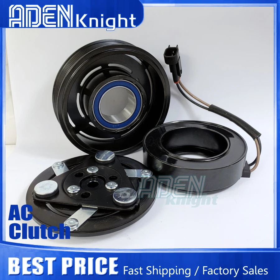 AC Compressor Clutch For VOLVO S40 MK2 V40 V50 S60 MK2 V60 1.6 D2 31291930 31291251 31291929 36000962 36001128 1750 1750P 1753