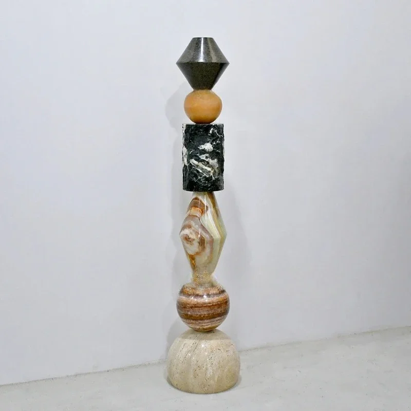 Modern natural marble indoor and outdoor home decoration luxury villa hotel living room indoor and outdoor art decoration