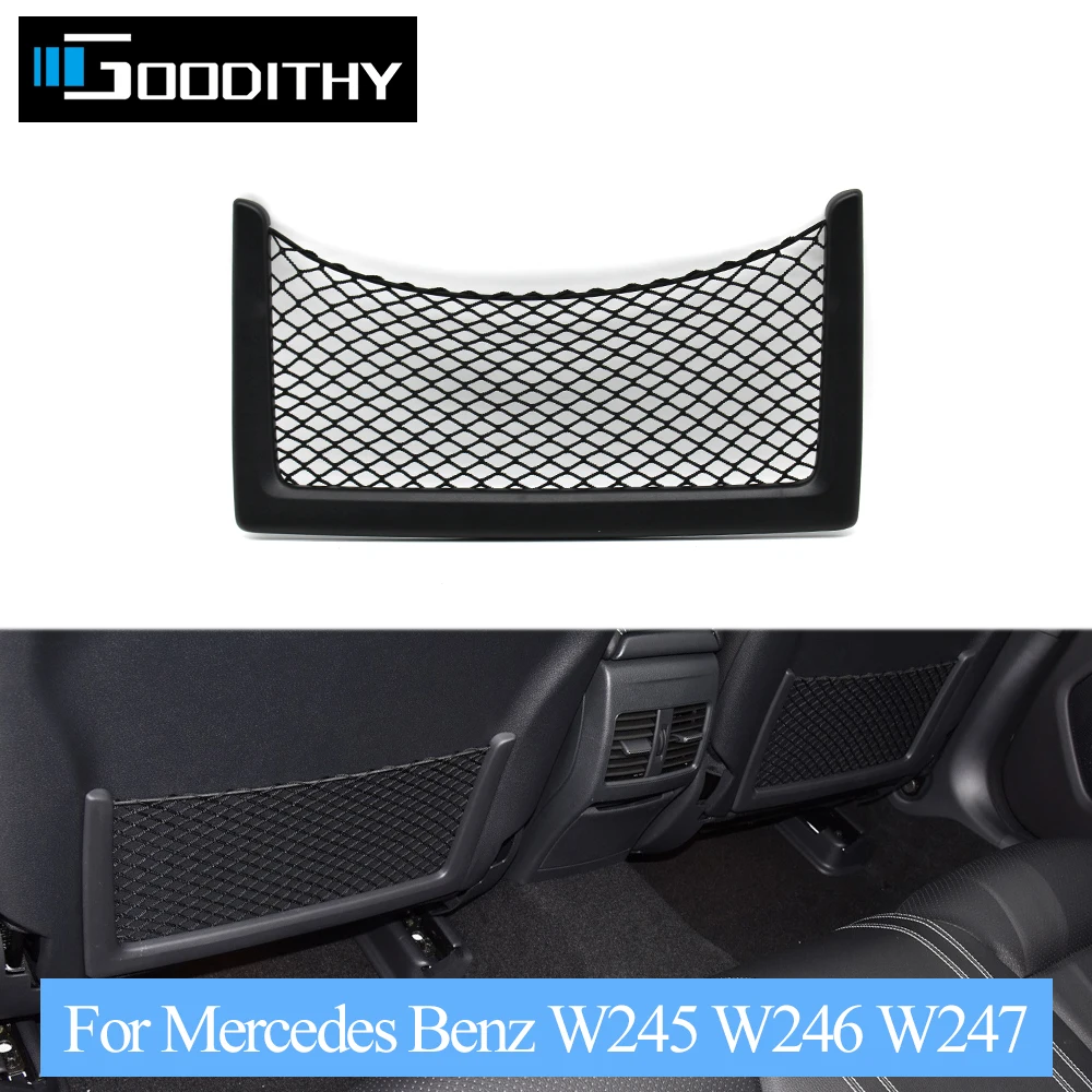 

Car Seatback Backrest Pocket Panel Cover Trim For Mercedes Benz A B V CLA GLB Class Vito W245 W246 W247 W448 W176 W169 2008-2023