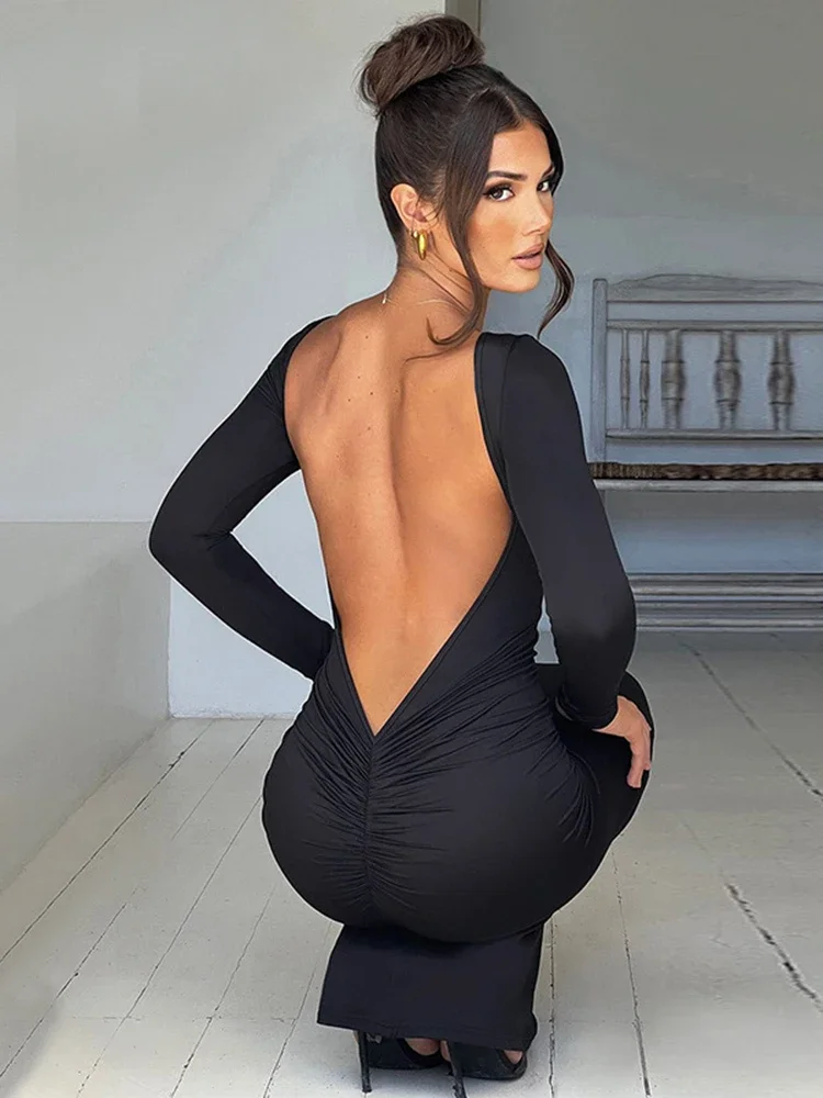 Long Sleeve Backless Bodycon Dress: The Ultimate Guide to Finding the  Perfect Fit for Every Occasion