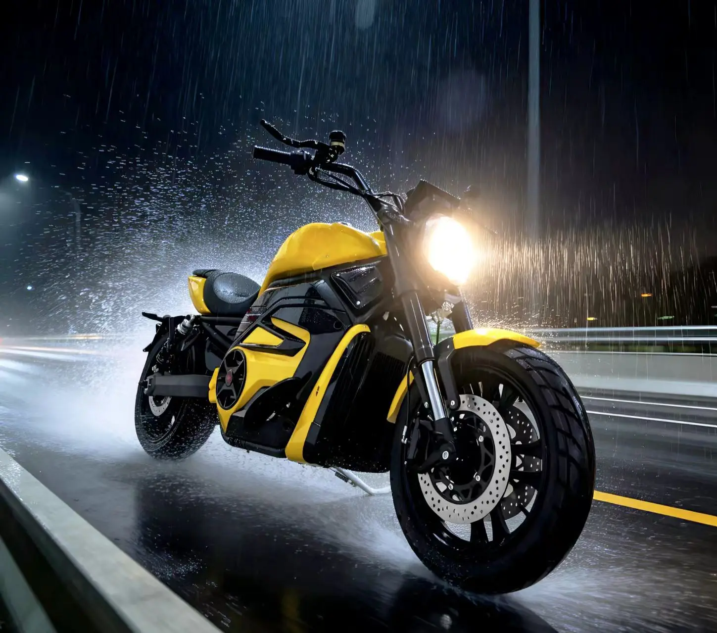LANYANGEMOTO 15000W Electric Retro Adult Sportbike 96V Fast Charging Mid Belt Motor Wide Tire Cruise Feature 160km/h Max Speed