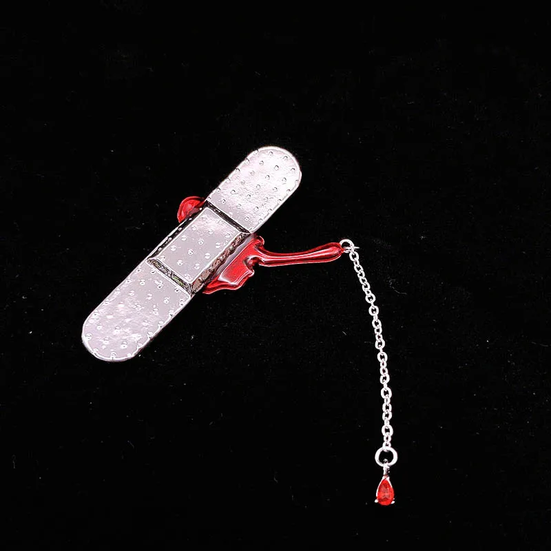 

Новые креативные дизайнерские моделирующие ленты, металлические броши с кисточками, булавки в стиле хип-хоп, одежда и аксессуары для женщин