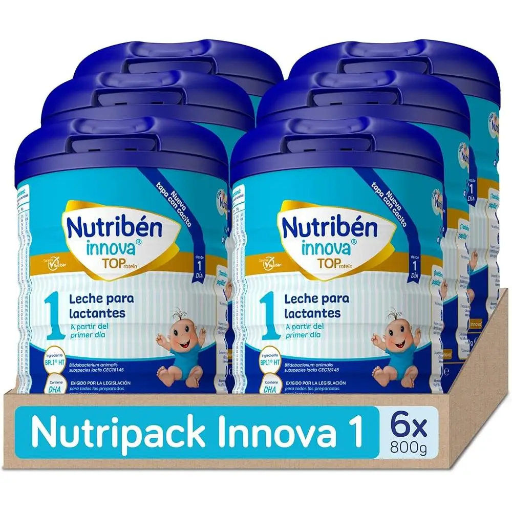 Nutriben Innova 1 TOProtein Pack 6 x 800 g Leche para lactantes