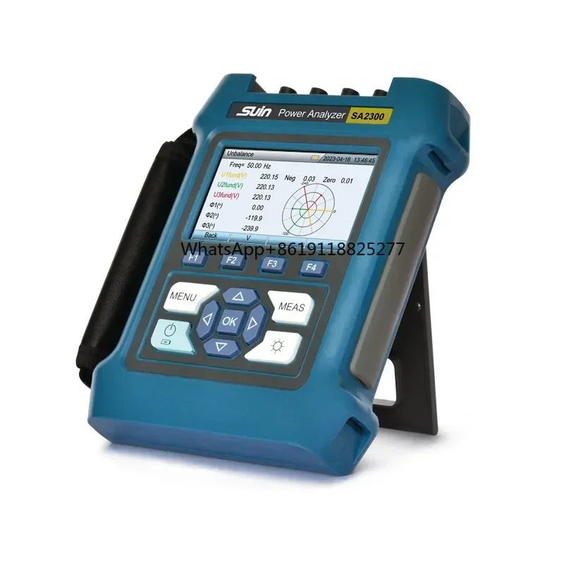 Suin SA2300 power and harmonics analyzer power quality and energy analyzer power analyzer three phase