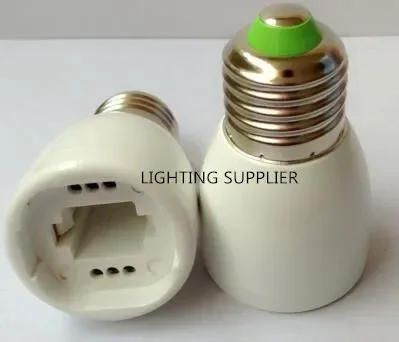 Hot LED socket E27 to G24 Led socket adapter Light Bulb base Lamp Holder Converter 10pcs/lot Free Shipping