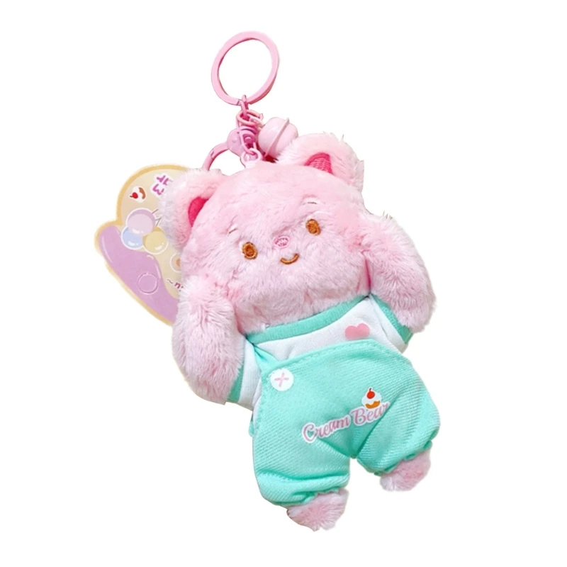 L5YF Bear Keychain for Toy Gift Carnival Prizes for Kids Backpack Funny Animal