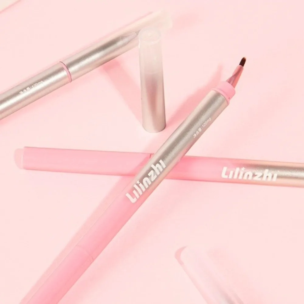 New Double-headed Eyeliner Gel Pen Sweat-proof Waterproof Eyeliner Pen Makeup Tool With Folded Corners Long-lasting Eyeliner