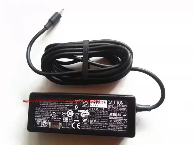 Genuine 12V 1.5A Laptop AC Adapter Charger For MOTOROLA XOOM MZ600 MZ601 MZ606 SPN5632B FMP5630A Tablet PC Power Supply Original
