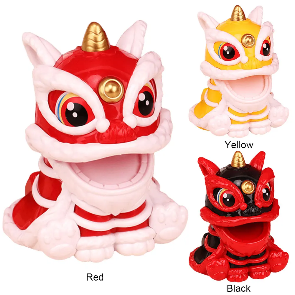 Chinese Style Lion Dance Figure New Year Home Decoration Lion Tabletop Decoration Lion Ornament Lion Sculpture