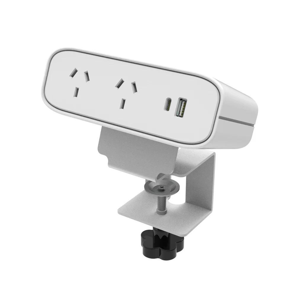 OMNI US UK AU EU Configurable Power Outlets with 65W USB-C Power Delivery Port and AC Outlet within the Office Furniture