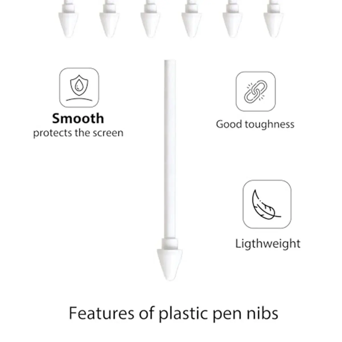 L77A 10PCS Nibs Replace for Galaxy Tab S11/S11 Ultra Nibs 10PCS Nibs+Clip