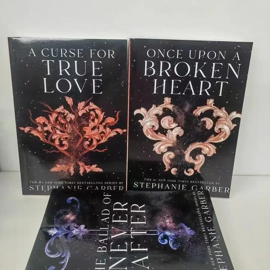 A Curse for True Love,Once Upon A Broken Heart,The Ballad  of Never After By Stephanie Garber Paperback Book in English