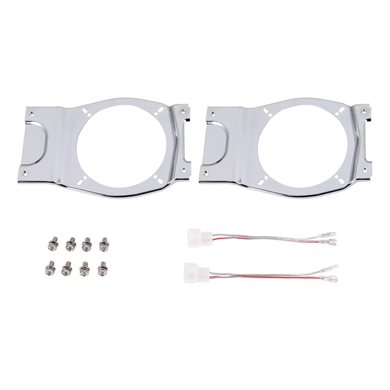 AC34-Horn Bracket Rear 5 Inch Speaker Bracket Kit For Suzuki Jimny 2019 2020 2021 Accessories 99197-77R10 With Wire Harness