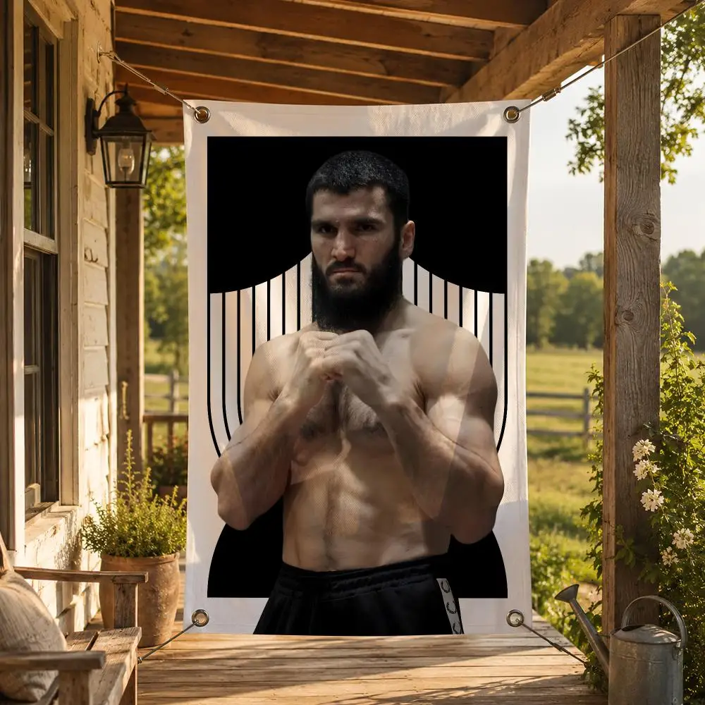 Boxing Champion A-Artur Beterbiev Flags Decorative Flag Banner for Indoor Outdoor Wall Garden Yard Porch Patio Home Party Decor