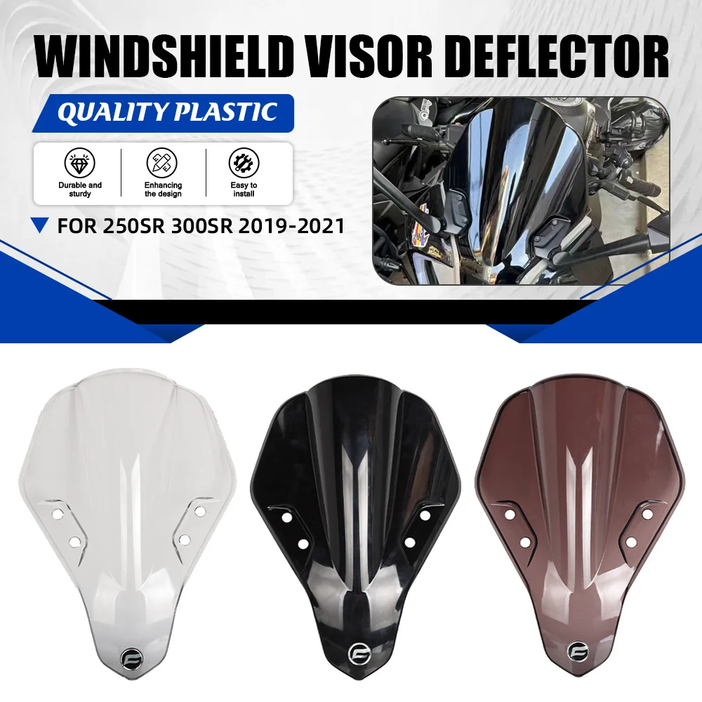 FOR CFMOTO 250SR 300SR 2019-2020-2021 Motorcycle Accessories Front Windshield Wind Deflectors Windscreens Deflectore 250 SR