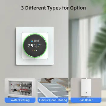 Inteligentní termostat Tuya Wifi RF bezdrátový regulátor teploty pro plynový kotel s ohřevem vody, funguje s Alexou Google Home 10 nejlepší prodej univerzální nábytkové kování - №4