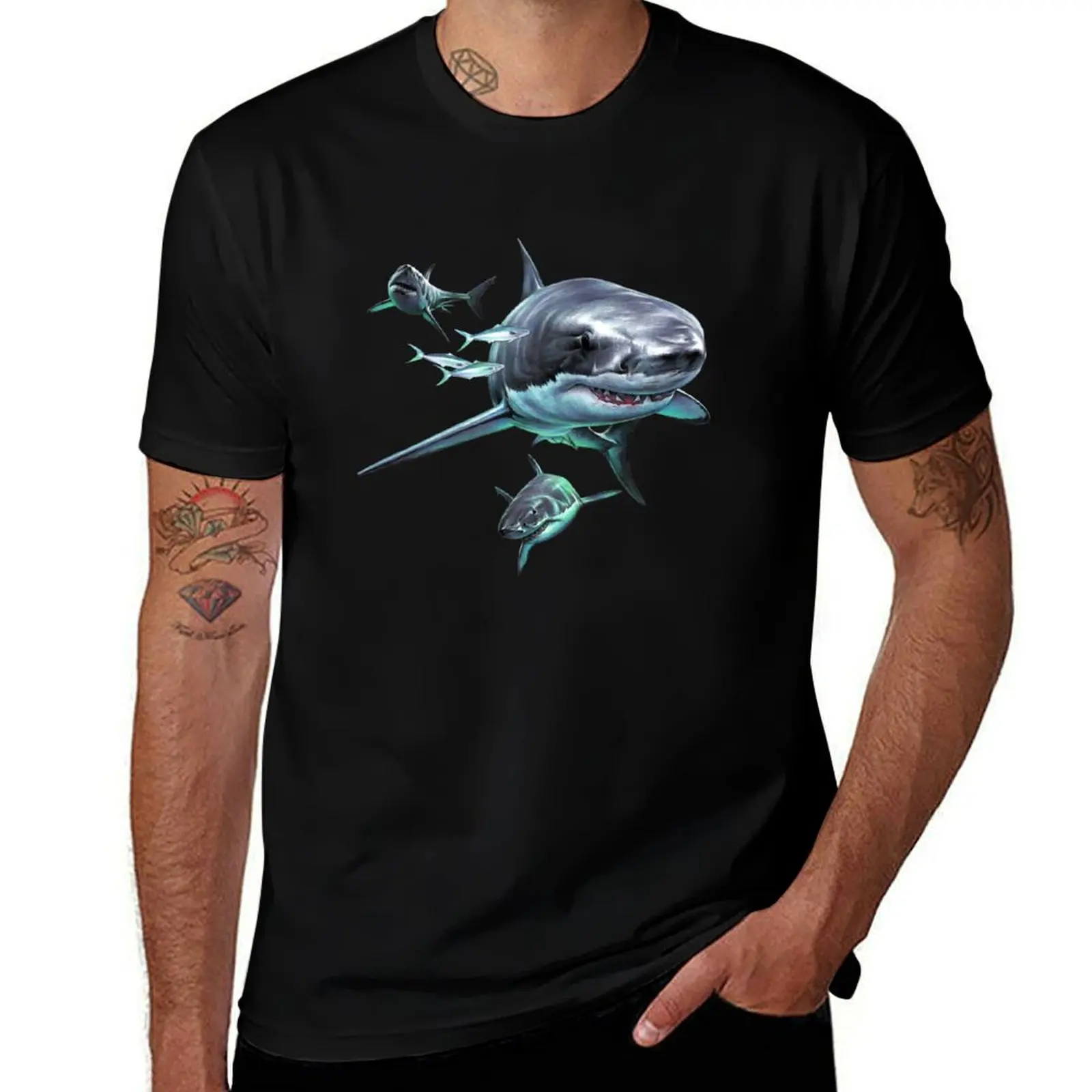 

shirts t White mens Great T-Shirt shirts cotton t designer shirt pack t graphic T-Shirt Sharks