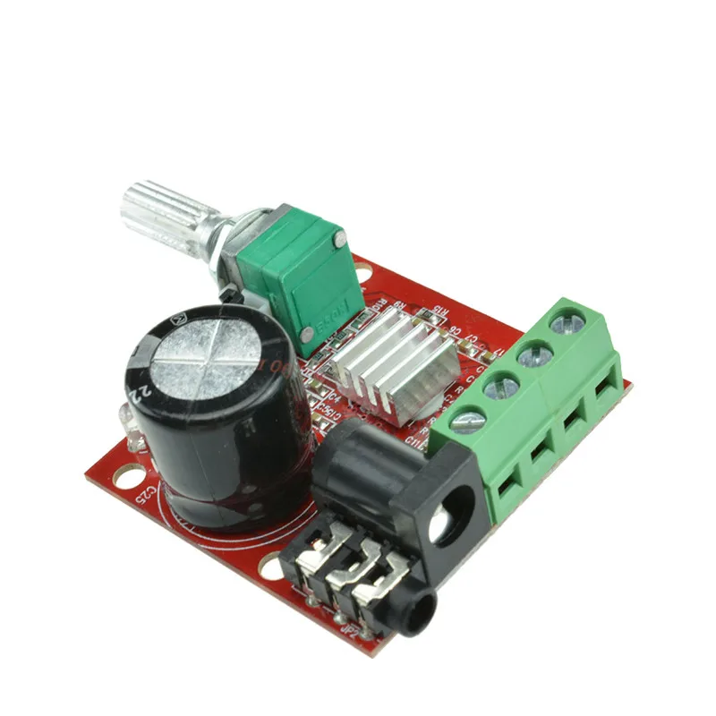 12V Mini Hi-Fi PAM8610 Audio Stereo Amplifier Board 2X10W Dual Channel D Class Lowest Price