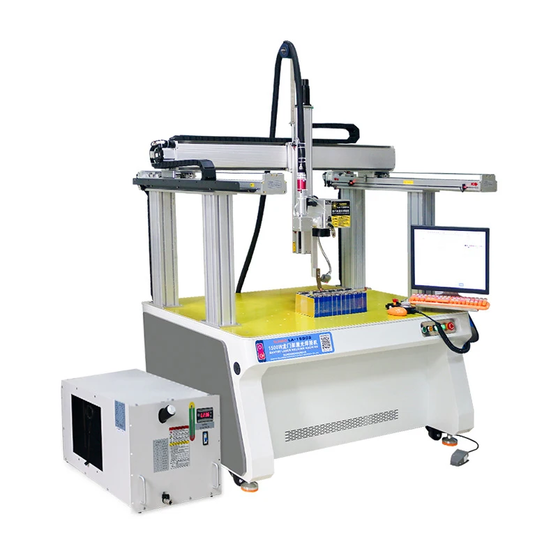 Gantry laser automatic welding machine Lithium battery welding laser Soft pack battery spot welding equipment automatic