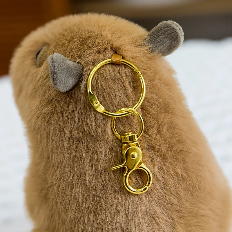 12-30CM Schöne Capybara Plüsch Spielzeug Kawaii Capybara Plushie Kissen Gefüllte Weiche Tier Puppe Capybara Spielzeug Anhänger Spielzeug geschenk – Detail 8