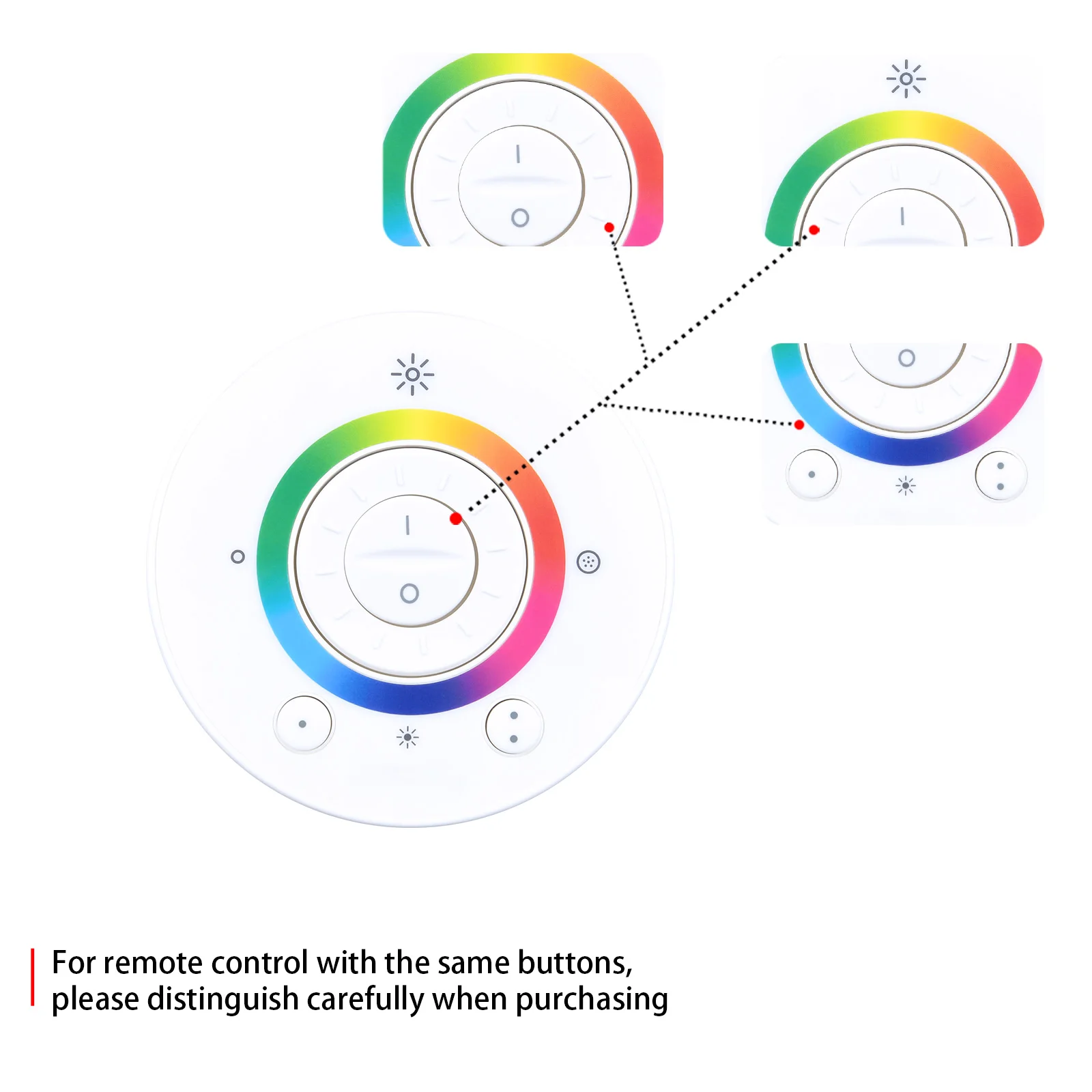 جهاز تحكم عن بعد جديد HRC0303 PTR3 لـ Philips LivingColors 40996 40997 40998 Gen 2 3 أضواء LED تغيير لون المصابيح السحرية