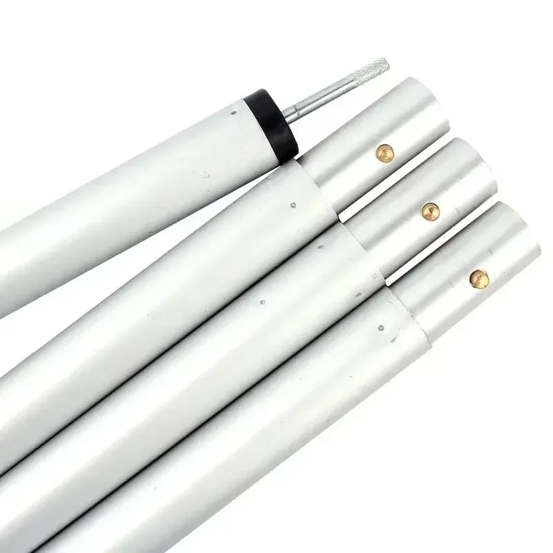 for 280cm Canopy Tent Poles Heavy Duty Iron Support Rods 32mm Awning Frame Sturdy Outdoor Shelter Replacement Parts Durable