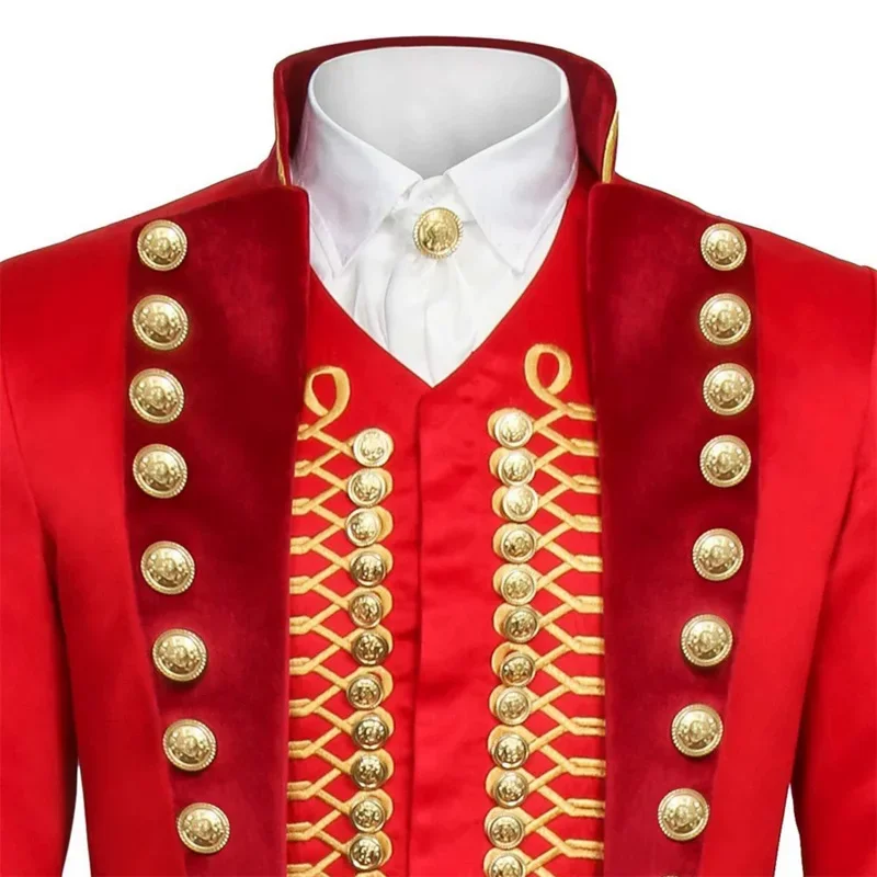 Der größte Schausteller Cosplay Kostüm Barnum Hugh Jackman Uniform Anzug Halloween Kostüm für Männer Erwachsene