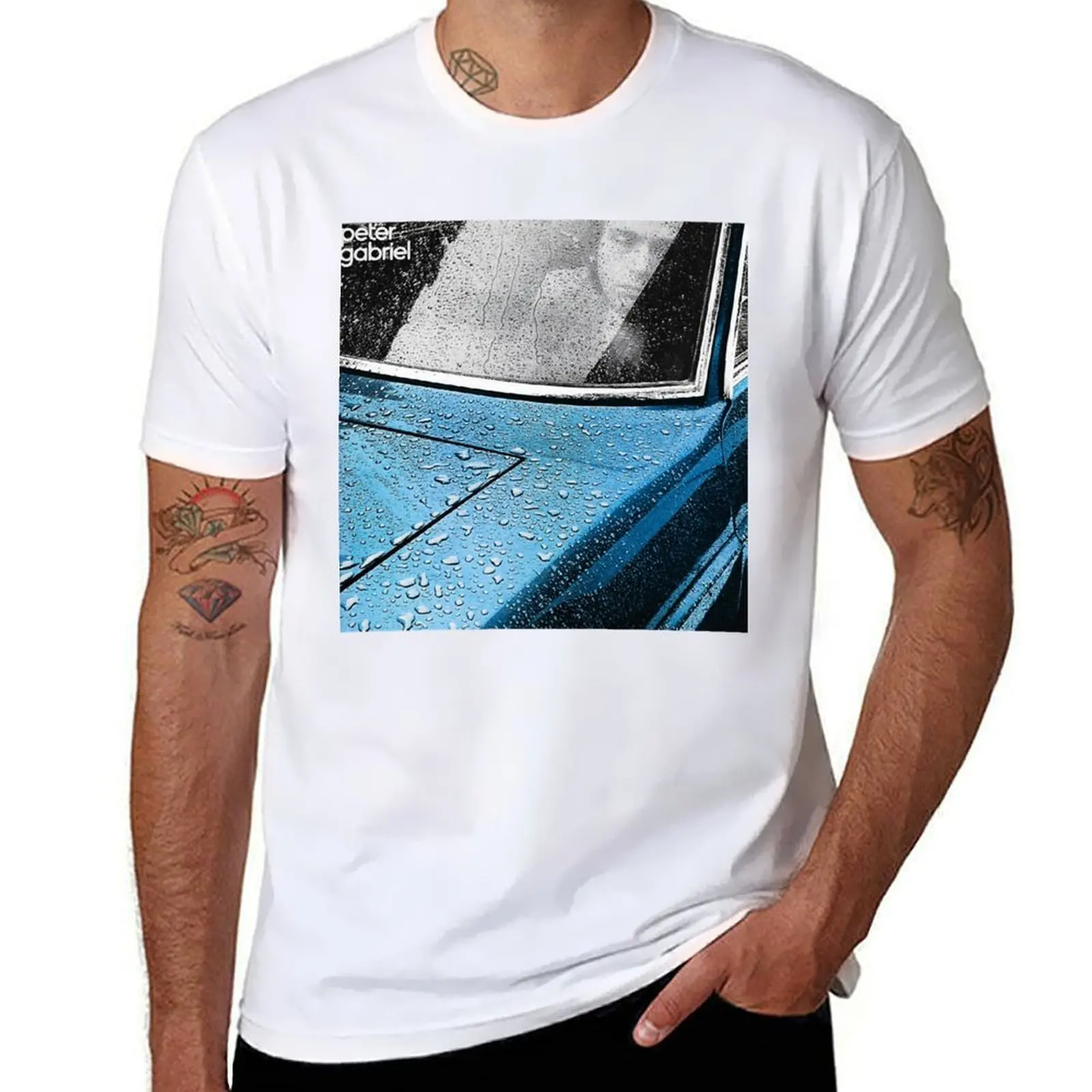 

Solsbury Hill, Car, Blue Version, 1977, Classic Rock, Alternative, Throwback, Peter, Gabriel, Essent T-Shirt