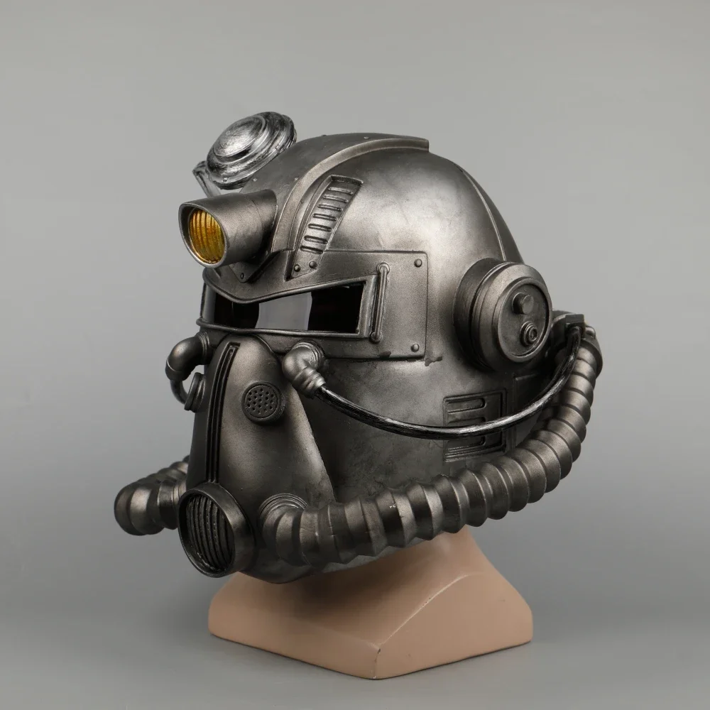 เกม Power Armor หมวกกันน็อกสวมใส่ T-51 หมวกกันน็อกคอสเพลย์ Fall out Handmade หมวกกันน็อกผู้ใหญ่ฮาโลวีน Prop