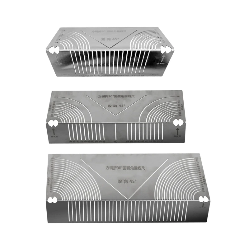 

Multifunction Metalworking Scribers Adjustable Angles & Marking with Clear Scale for Engineering & Constructions Tasks