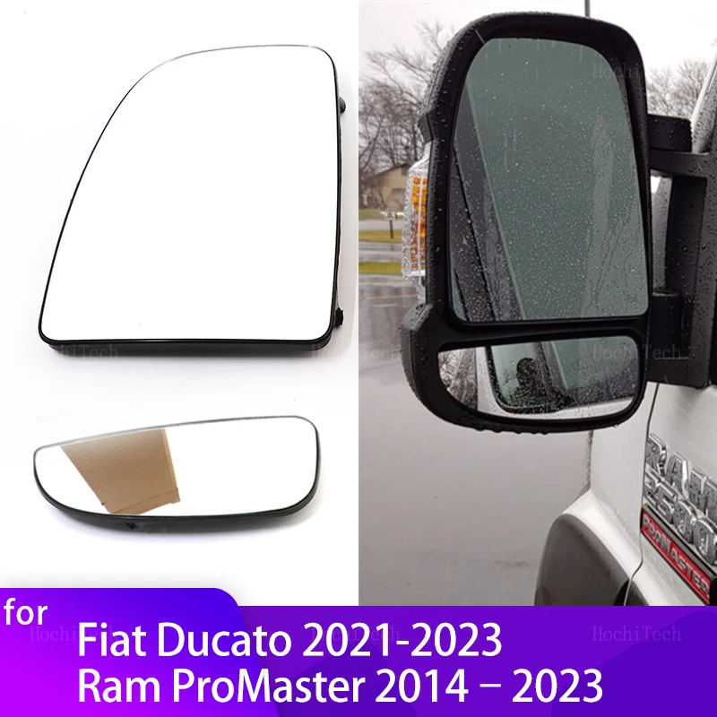 

Left Right Wing Mirror Glass Heated Driver Passenger Side For Fiat Ducato 21-23 Ram ProMaster 2014-2023