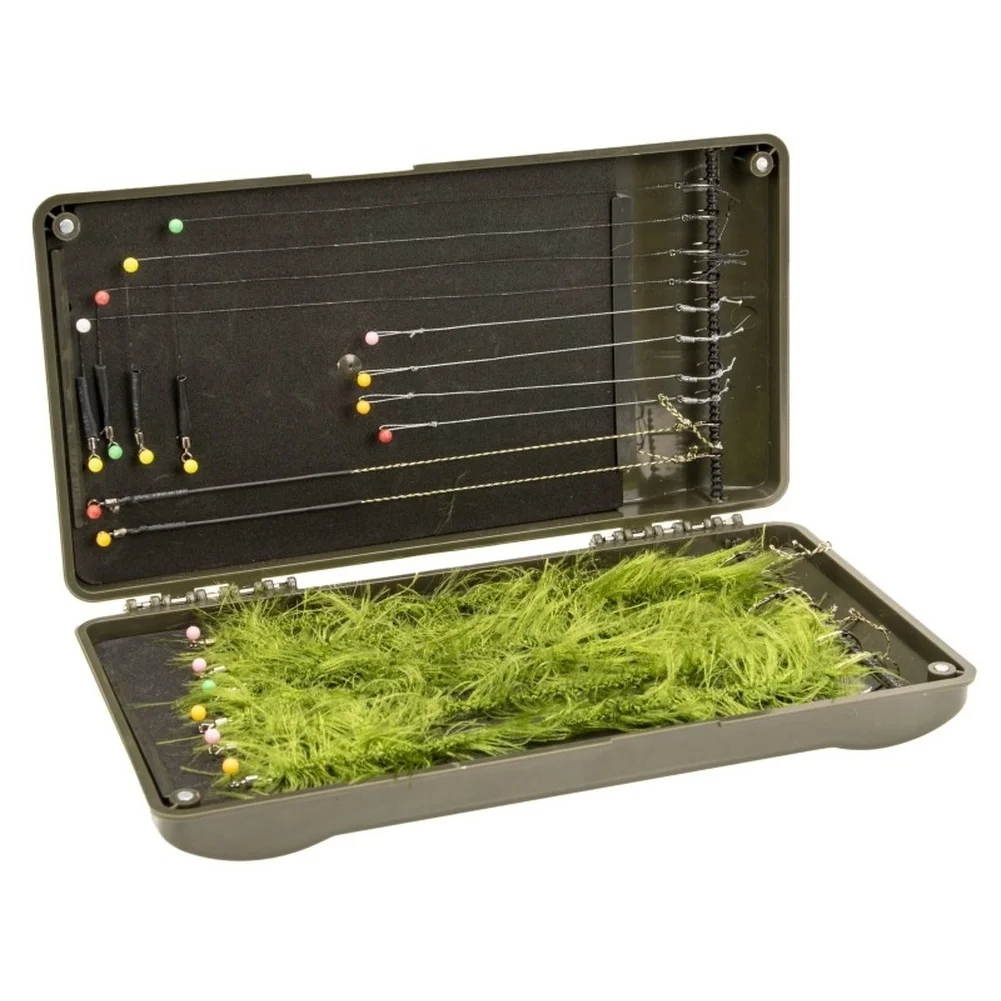 Protect Fishing Accessories Outdoors Fishing Tackle Box Fishing Rig Box High-density Sponge ABS Plastic Construction