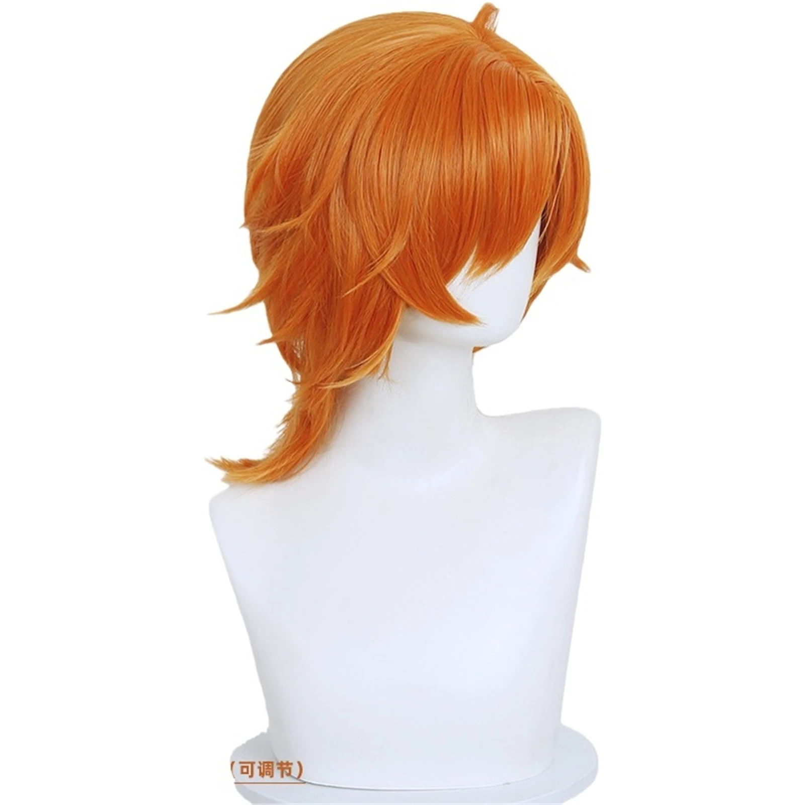 Zootopia 2 Nick Wilde Cosplay Wig Nick Orange Short Wig Men Women Curly Hair Cosplay Accessory Props Halloween Party Carnival
