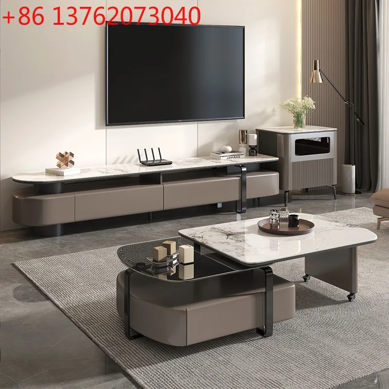 

ТВ-шкаф, журнальный столик, комбинация, простая современная маленькая квартира, гостиная, настенный шкаф в скандинавском стиле