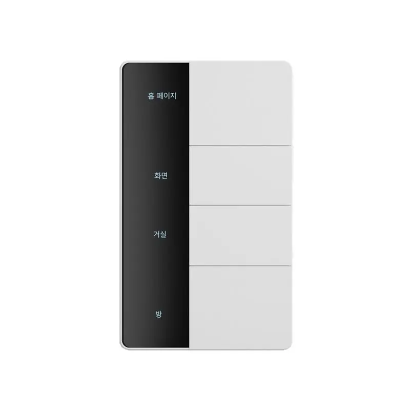 

ABZW Fire Voice Control Panel 4 Way Screen Display Tuya Wifi 118 Type Zigbee Smart Matter Zero DIY Smart Switch
