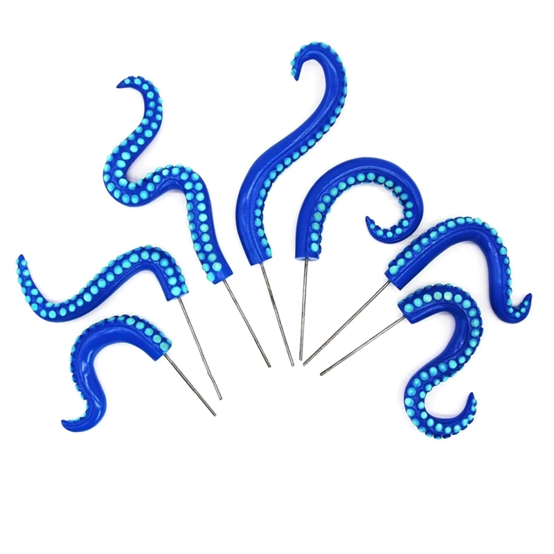 PORK-7PCS Seamonster مخالب الأخطبوط اللامسة حصة النبات حديقة حصص للنباتات ديكور الأخطبوط اللامسة حصص