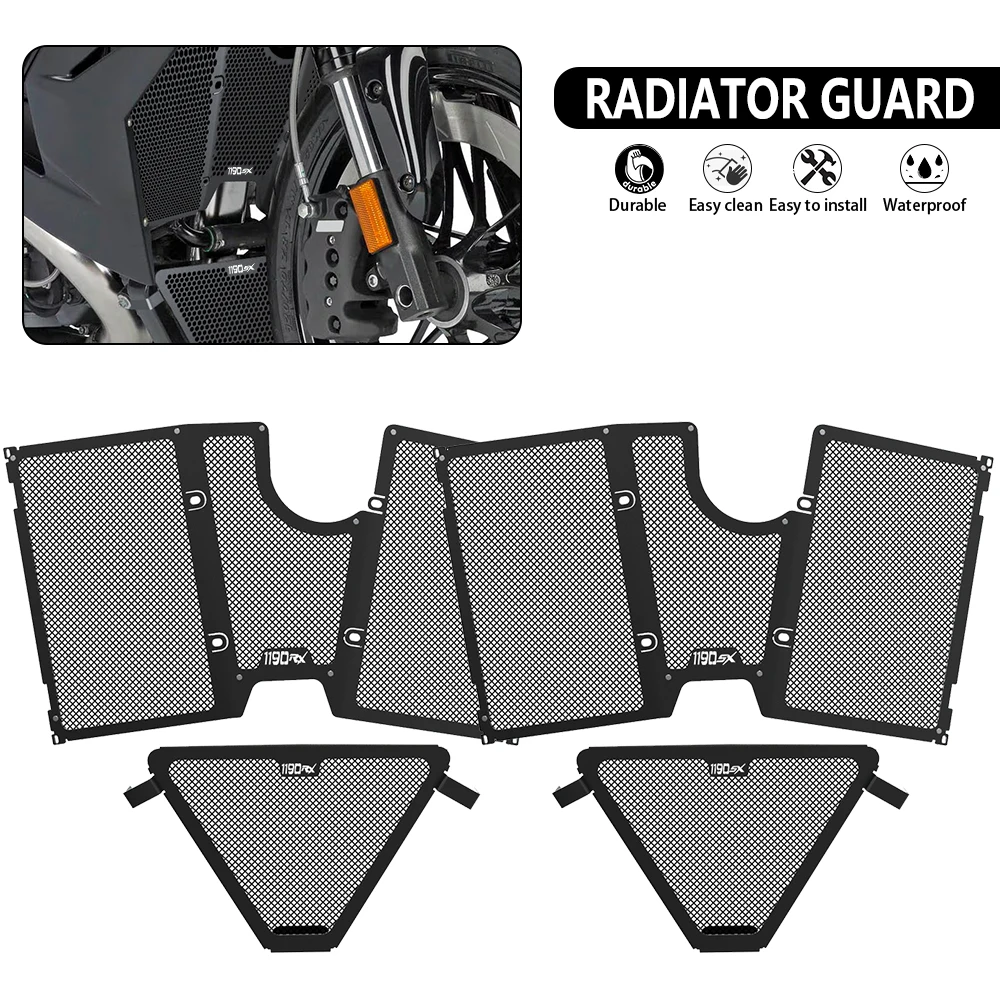 FOR EBR 1190RX /SX Erik Buell Racing 1190RX 1190SX 2014-2024 1190 RX Radiator Guard and Oil Cooler Set Motorcycle Accessories