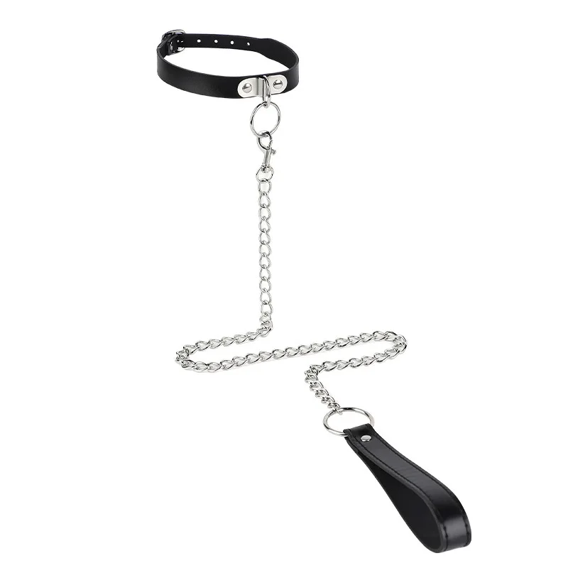 ألعاب الجنس لعب للرجال النساء الأزواج الجلود المقود عبودية الوثن طوق BDSM حلقة عنق تسخير المنتجات المثيرة الرقيق دور اللعب